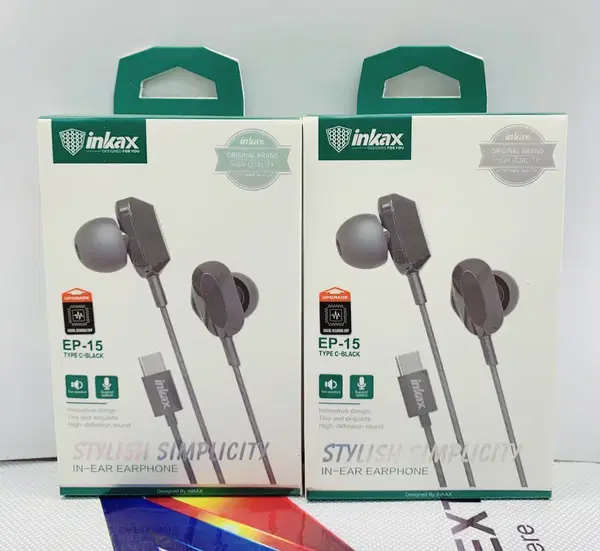 سماعة تايب سي INKAX EP-15 Image 1 Preview