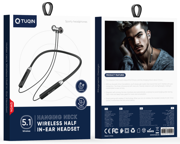 سماعة طوك بلوتوث TUQIN QW04 Image 1 Preview