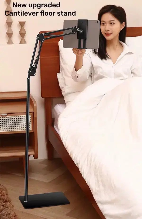 ستاند ايباد ارضي طويل ارتفاع 1.75m حديد بالكامل Image 3 Preview