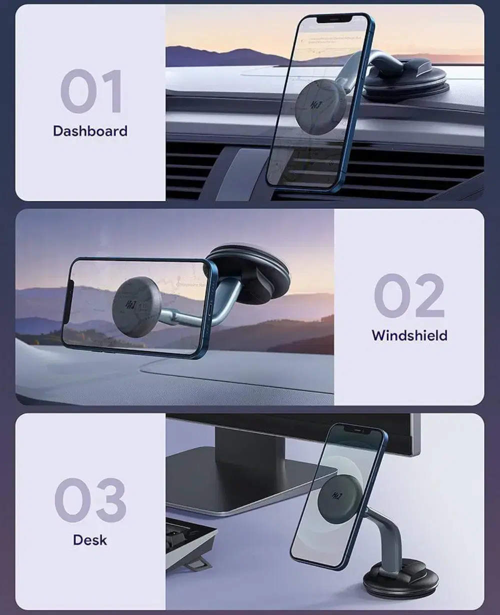 ستاند سيارة مغناطيس ماركة AUKEY Preview Image