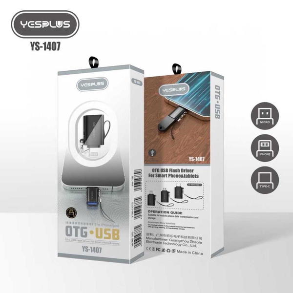 توصالة OTG فلاش YS-1407 تايب سي Image 1 Preview