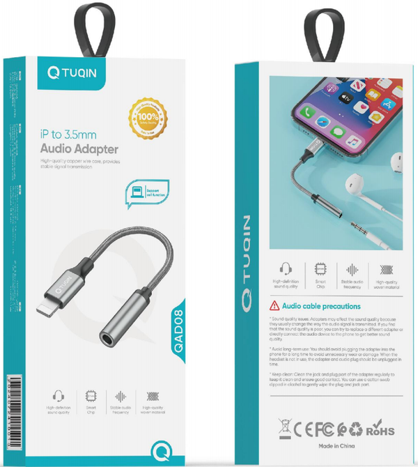 توصالة ايفون QAD08. اصلي مباشر Image 1 Preview