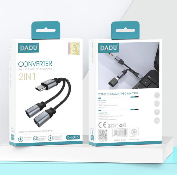 توصالة تايب سي مزدوج DADU DH-046 Image 1 Preview