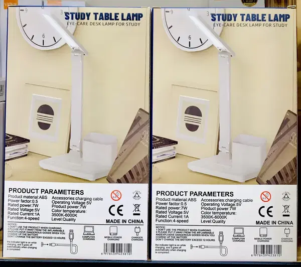 تيبل لامب شمعة واحدة يعمل على الشحن Image 2 Preview