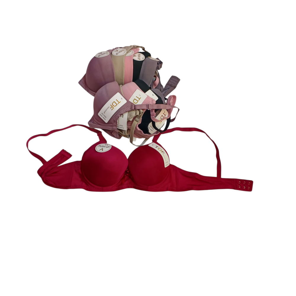 درزن دبل اسفنج سادة بناتي قياس 34-40 Preview Image