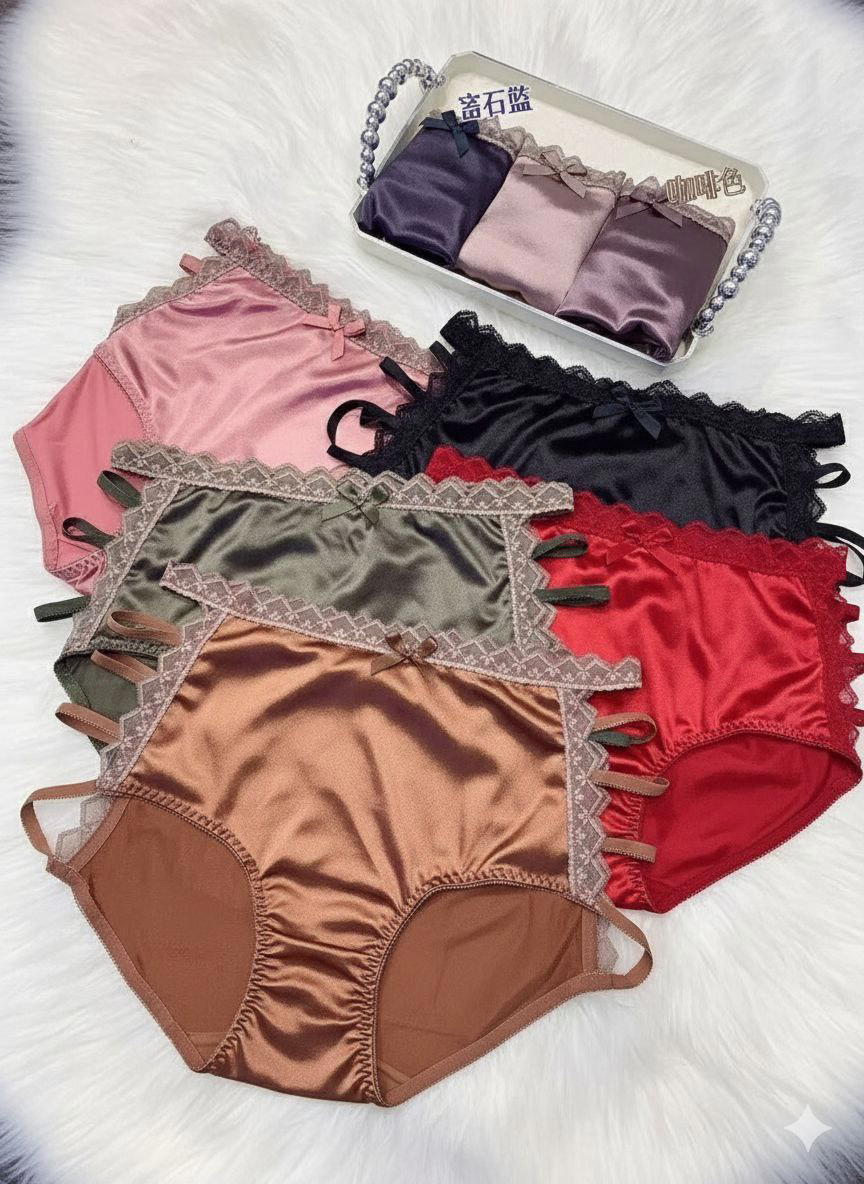 درزن لباس نسائي اصلي ستن جوانب حبال Preview Image