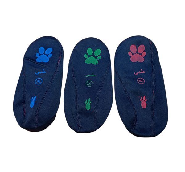 درزن قدم طبي اسود قياس 2XL-3XL-4XL Image 1 Preview