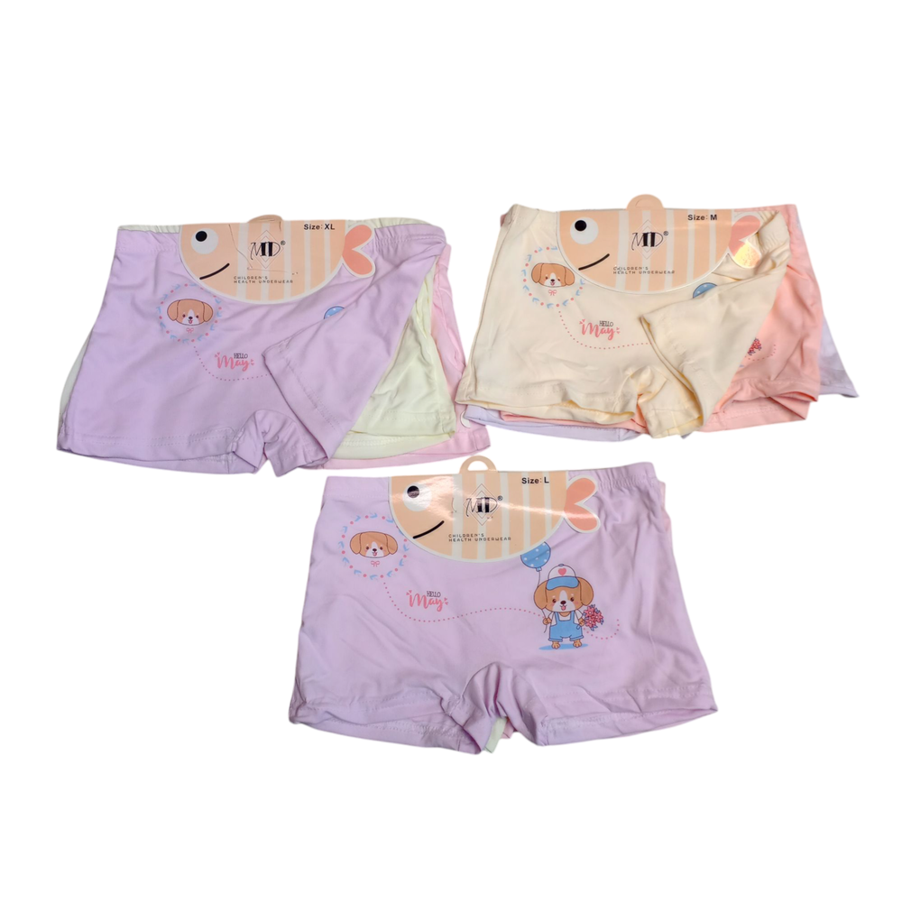 درزن شورت بناتي أطفال زبدة قياس M-L-XL Preview Image