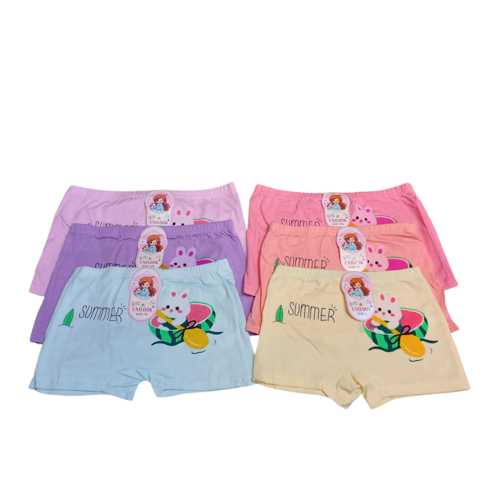 درزن شورت قطن أطفال محجم L-XL-2XL-3XL Preview Image