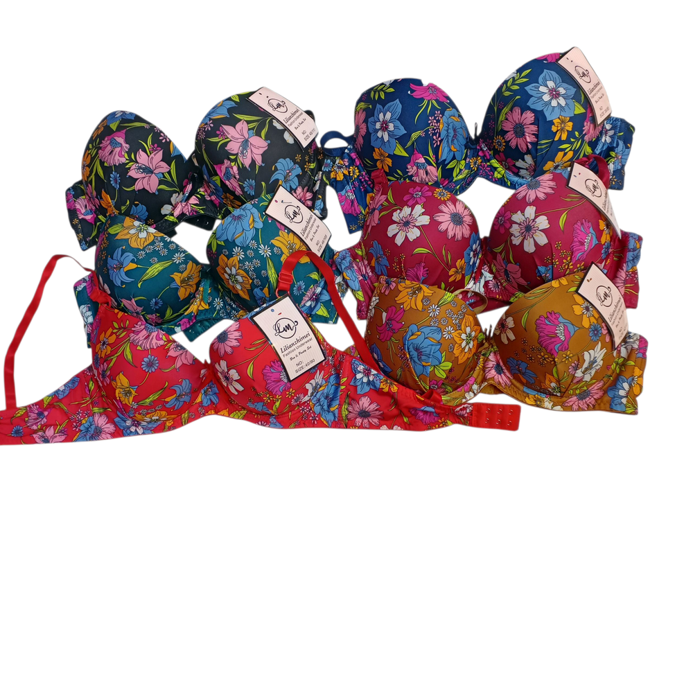 درزن ستيان دبل اسفنج مشجر قياس 38-48 Preview Image