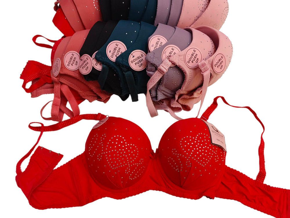 درزن ستيان دبل اسفنج بلك قياس 38-44 Preview Image