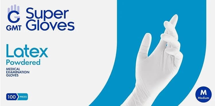 GMT Super Gloves Latex (Medical Examination Gloves) 100 Preview Image