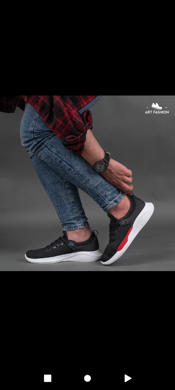 حذاء بنعل رياضي Image 2 Preview
