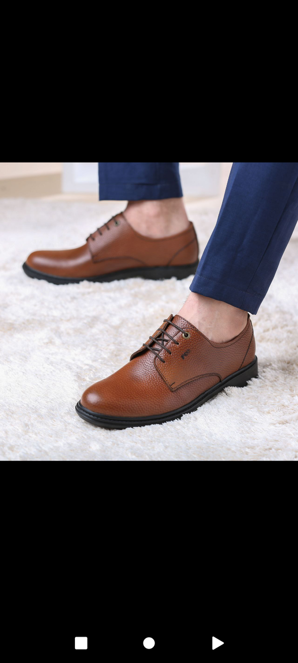 حذاء جلد طبيعي Image 1 Preview