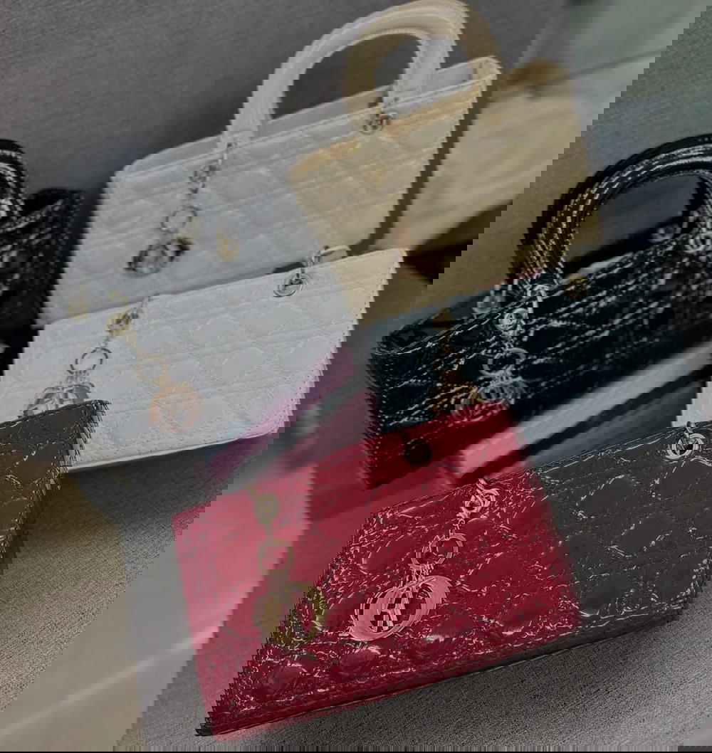 LADY DIOR - أيقونة الفخامة! 👑الشنطة الأسطورية اللي حلم كل بنت! 😍✨ Preview Image