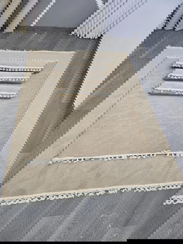 بكج سجاد فرو ارنب 5 قطع سجاده 220×160سجاده 120×170طقم دعسات 3 قطع Image 2 Preview