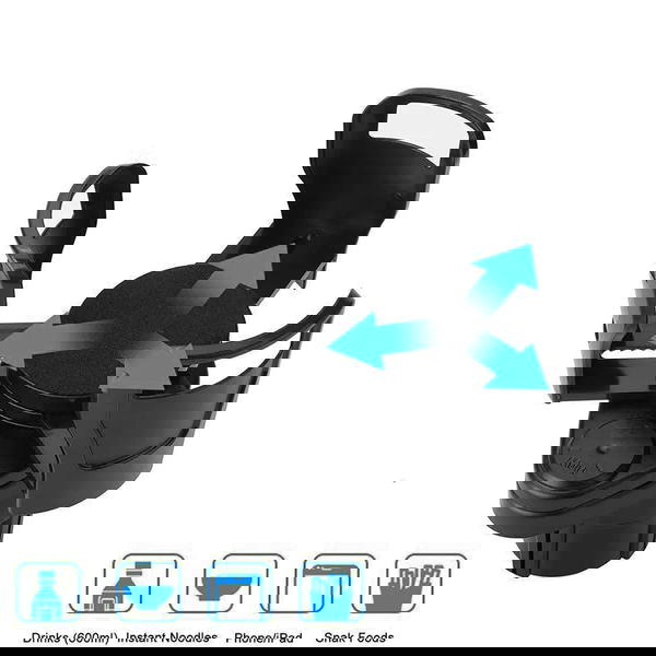 حامل اكواب السيارة2 في1 الجديد (قطعتين)  Image 1 Preview