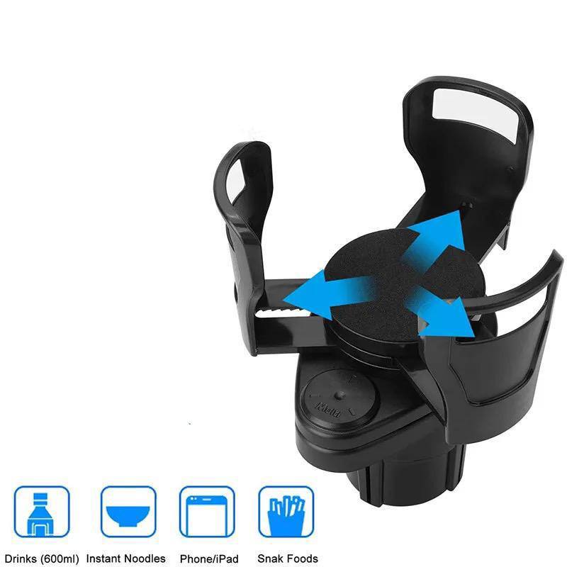 حامل اكواب السيارة 2في 1 الجديد (القطعة) Preview Image