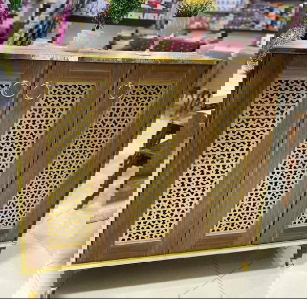 خزانة أحذية 3 دفات مقاس 1*1.02*35 ثلاثي Image 2 Preview