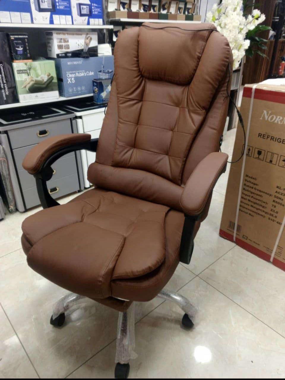 كرسي المدير مكتبي فاخر مع مساج مدمج! 🔥  Preview Image