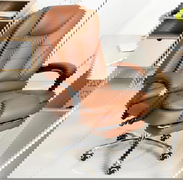 كرسي المدير مكتبي فاخر مع مساج مدمج! 🔥  Image 4 Preview