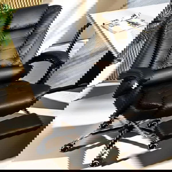 كرسي المدير مكتبي فاخر مع مساج مدمج! 🔥  Image 5 Preview