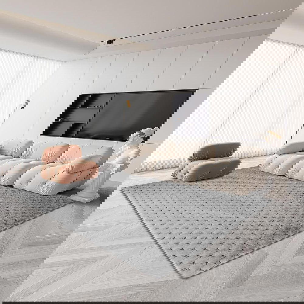 سجاد شتوي نقشة الترند خامة فرو الأرنب الشتوية الثقيلة  المميزة بأجمل الالوان العصرية  Preview Image