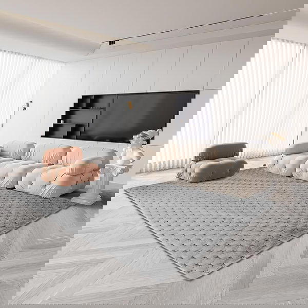 سجاد شتوي نقشة الترند خامة فرو الأرنب الشتوية الثقيلة  المميزة بأجمل الالوان العصرية  Image 1 Preview