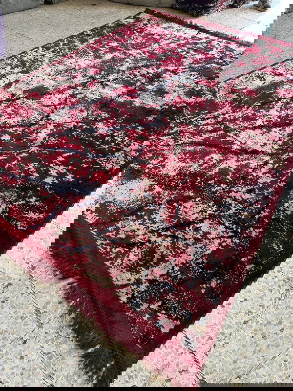 سجاد صوف شتوي ارضيه نسيج وزن السجاده 7 كيلو حجم 2×3 صافي 🟢  Image 1 Preview