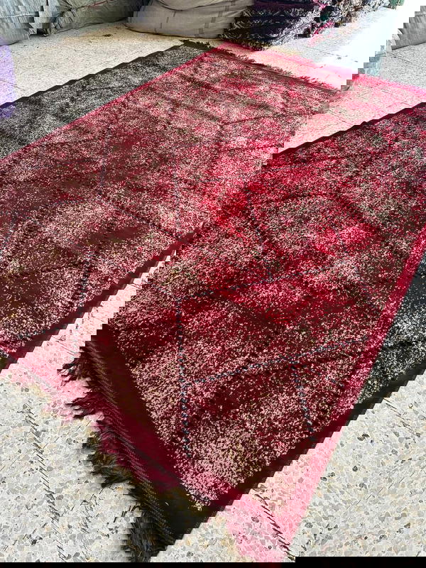 سجاد صوف شتوي ارضيه نسيج وزن السجاده 7 كيلو حجم 2×3 صافي 🟢  Image 2 Preview