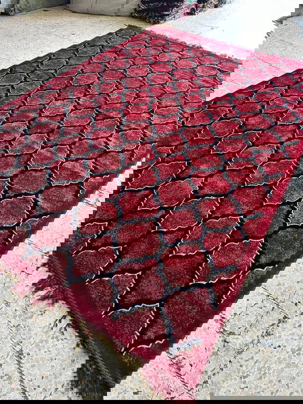 سجاد صوف شتوي ارضيه نسيج وزن السجاده 7 كيلو حجم 2×3 صافي 🟢  Image 3 Preview