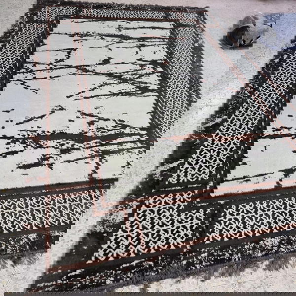 سجاد صوف شتوي ارضيه نسيج وزن السجاده 7 كيلو حجم 2×3 صافي 🟢  Image 4 Preview