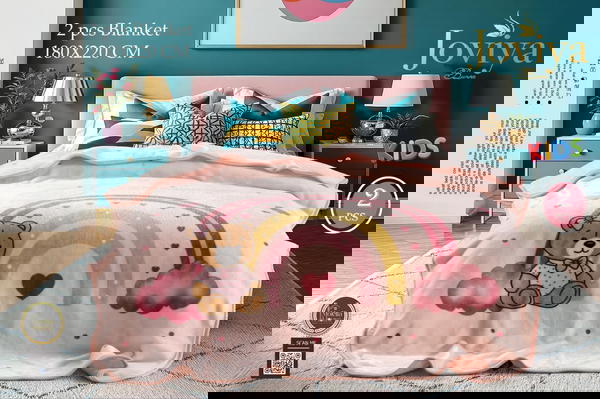 بطانيه اطفال جوفيا 2قطعه Image 2 Preview