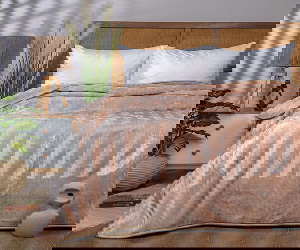 بطانيه وجهين حفر ليزر موديل لكيجرى دهب Image 8 Preview