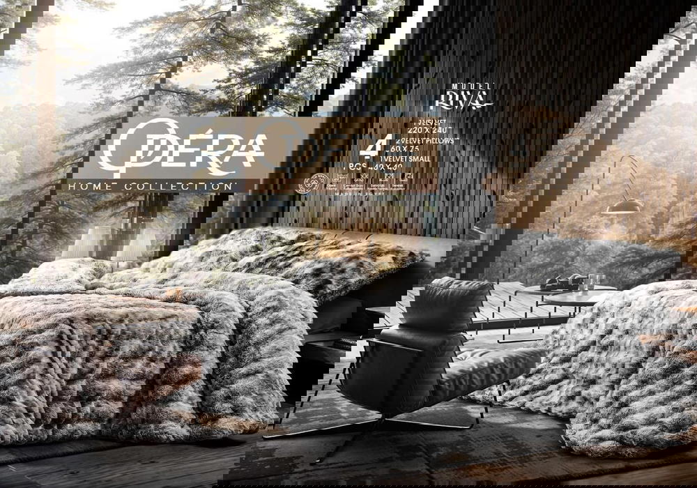 لحاف فرو اوبرا موديل ريفيرا 4قطعه Preview Image