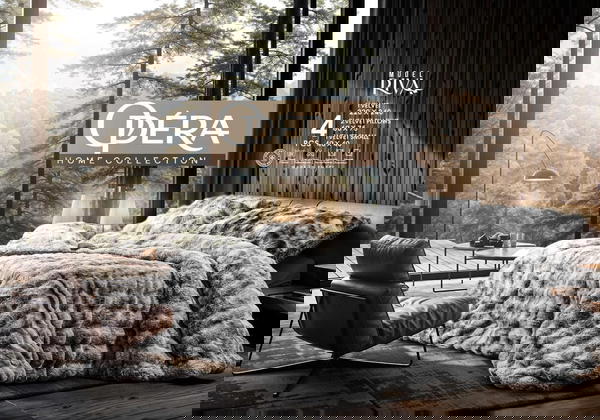 لحاف فرو اوبرا موديل ريفيرا 4قطعه Image 1 Preview