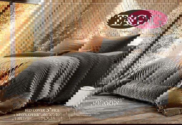 لحاف تاج 3قطعه موديل بيرلي Image 2 Preview