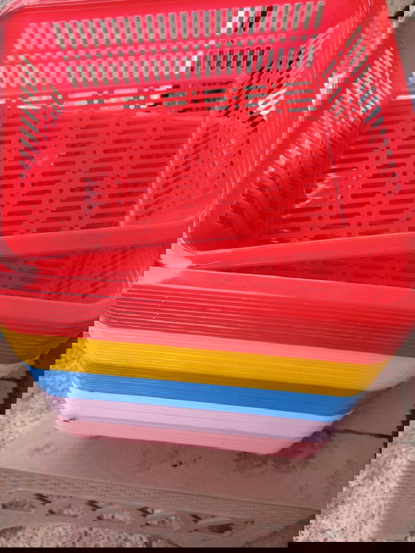 سبت فاكهه مستطيل الوان Image 1 Preview