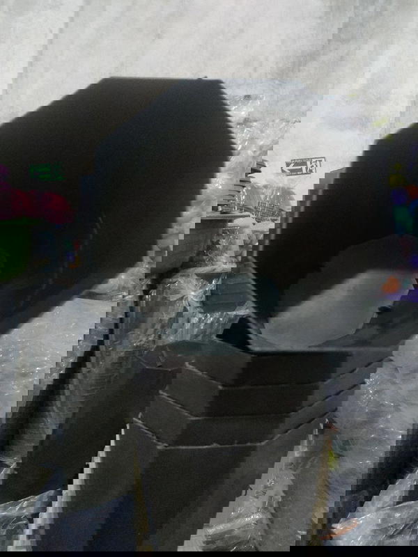 سلة قمامه بلاستيك مضلعه Image 2 Preview