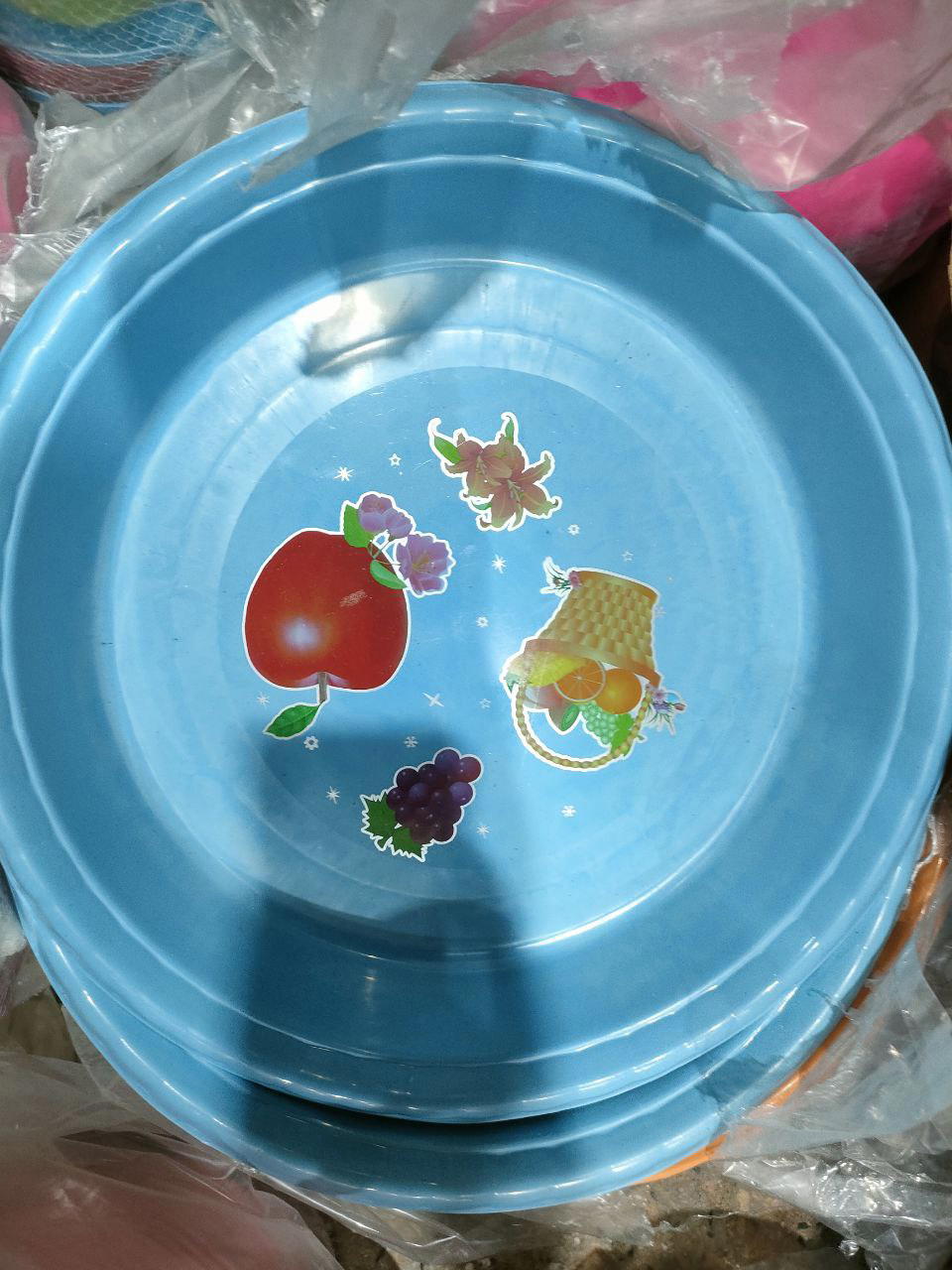 طبق بلاستيك واسع الوان Preview Image