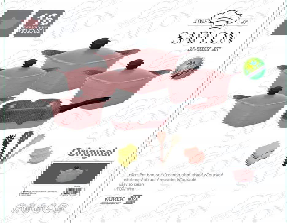 طقم جرانيت وان سافلون كوري اصلي 16 قطعه  Preview Image