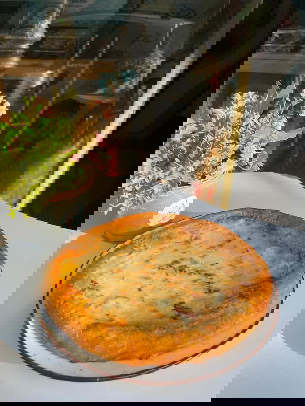 بيتزا خضروات وسط دقيق لوز  Image 1 Preview