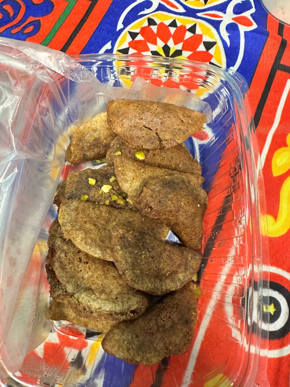 قطايف دقيق اللوز 12قطعه تقريبا  Preview Image