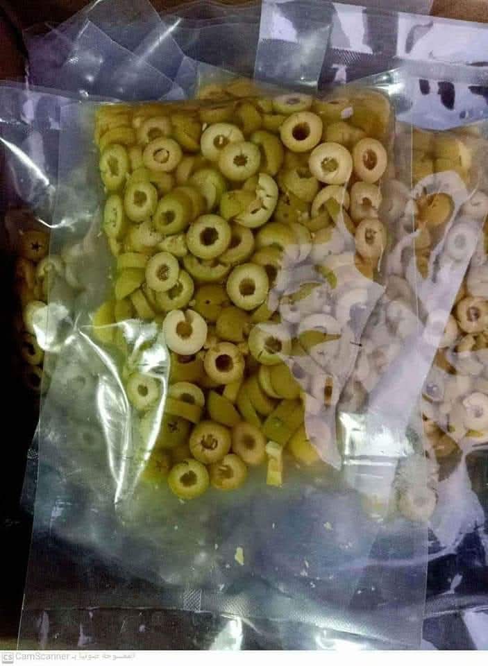 زيتون اخضر شرايح ٥٠٠جم Preview Image