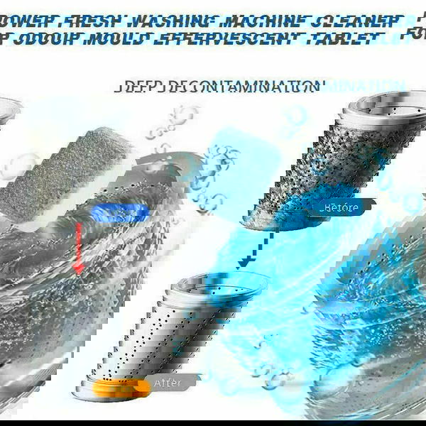 اقراص تنظيف الغساله12قطعه Image 3 Preview