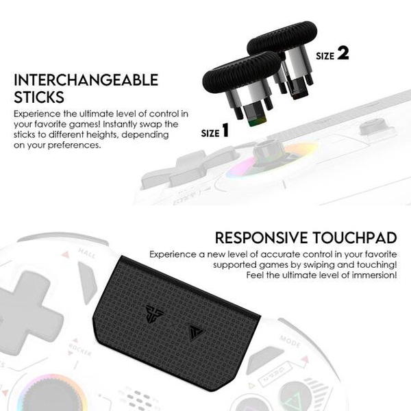 Fantech Nova Pro WGP14V2 Wireless Controller (Atomic Pink) Image 3 Preview