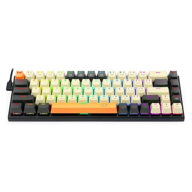 توفر كيبورد Redragon Ryze RGB Keyboard [K633CGO] Red Switches Preview Image