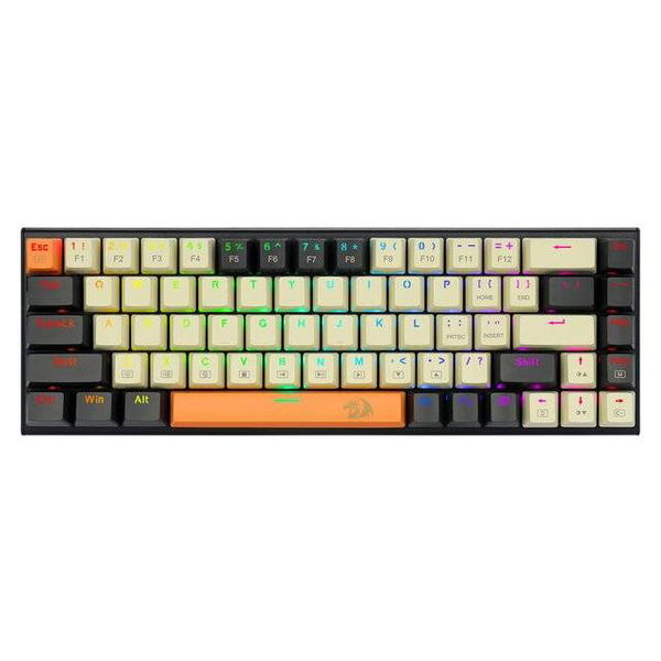 توفر كيبورد Redragon Ryze RGB Keyboard [K633CGO] Red Switches Image 2 Preview