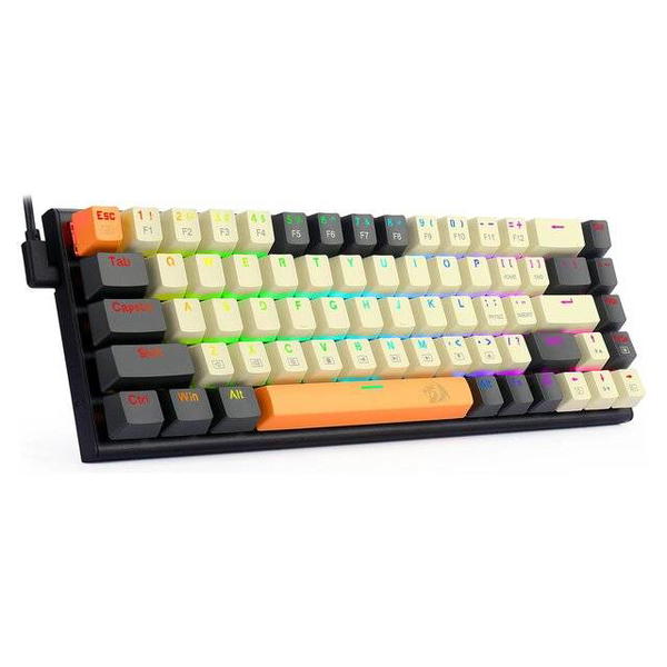 توفر كيبورد Redragon Ryze RGB Keyboard [K633CGO] Red Switches Image 3 Preview