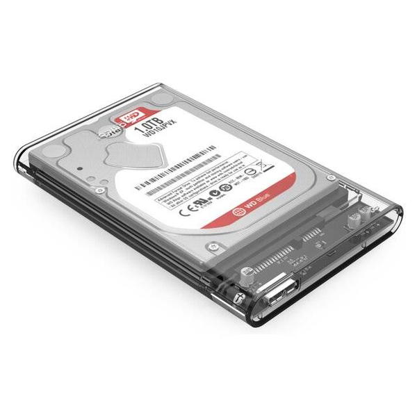 يتوفر راك شفاف لتحويل هارد اللابتوب او هارد ssd  الى خارجي / usb Image 2 Preview
